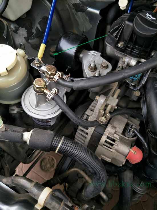    汽车搭铁线热缩管案例