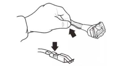汽车线束插头插拔方法